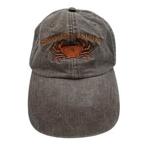 Adams Headwear Samish Island Hat Cap Strapback Washington Puget Sound Crab
